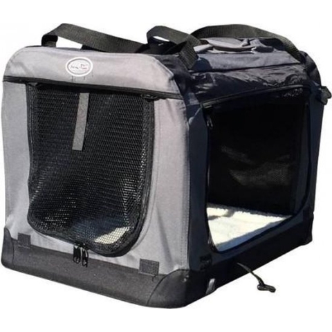Innopet Carrier Opvouwbare Bench - 81x58x58 cm - Nylon - Grijs