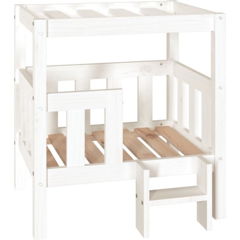 vidaXL-Hondenmand-65,5x43x70-cm-massief-grenenhout-wit