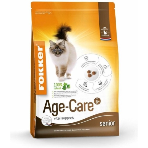3x Fokker Age Care Kattenvoer Gevogelte 2,5 kg