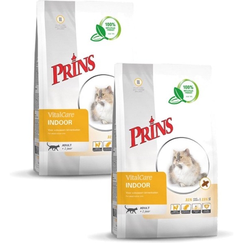 Prins Vital Care Kat Indoor - Kattenvoer - 20 kg