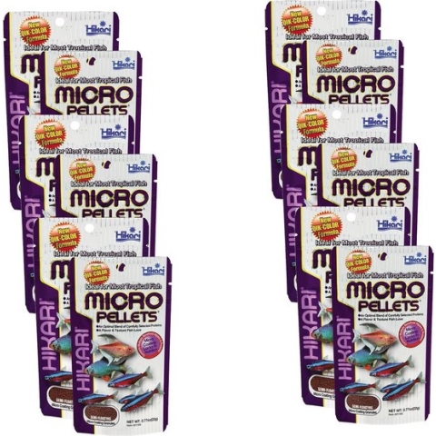 Hikari Micro Pellets - Vissenvoer - 6 x 45 g