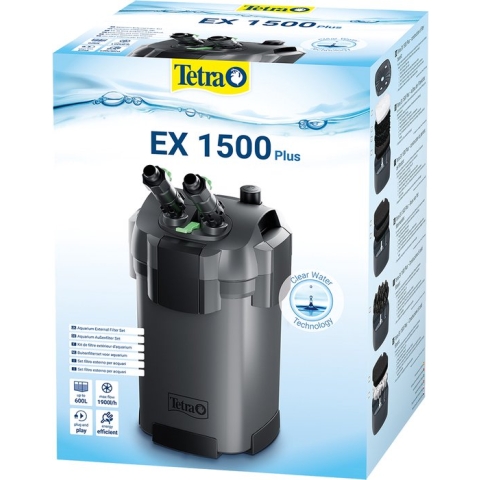 Tetra - Aquariumfilter - Aquarium - Tetra Ex 1500 Plus Complete Buitenfilterset 29,5x43x46,5 - 1st