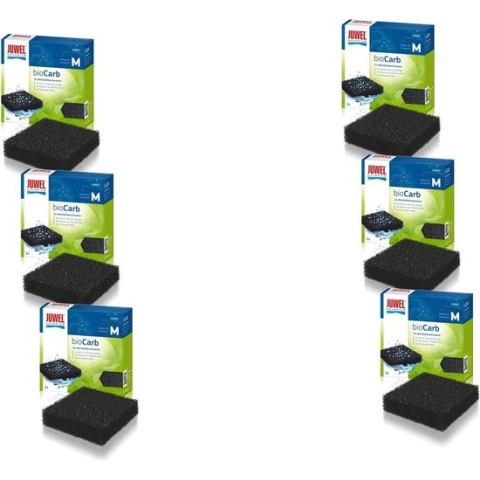 Juwel Biocarb M Compact - Filtermateriaal - 6 x 9.5x9.5x2.5 cm Compact