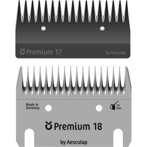 Aesculap Premium Koeienscheermessen 18/17 tands