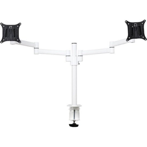 monitor arm 2 schermen - Wit