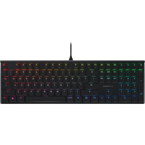 CHERRY MX 10.0N toetsenbord RGB zwart