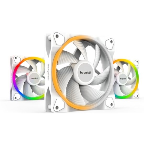 Be quiet! LIGHT WINGS White 120mm PWM high-speed Triple-Pack // BL101