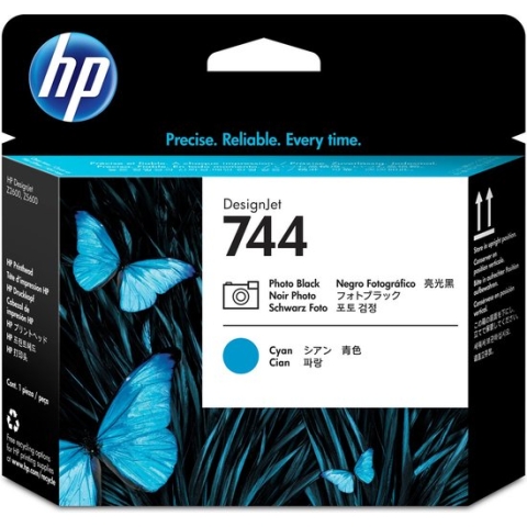 HP - F9J86A - 744 - inktcartridge zwart