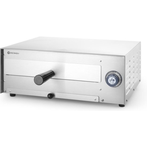 Hendi Pizzaoven Professional RVS - 48x42x(H)19,5cm - 230V / 1300W