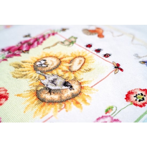 borduurpakket PN0188067 marjolein bastin, vier jaargetijden/seizoenen (limited edition!)