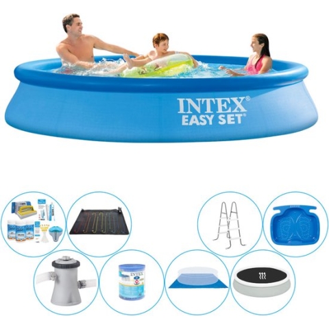 Deluxe Zwembad Set -  Easy Set Rond 305x61 cm