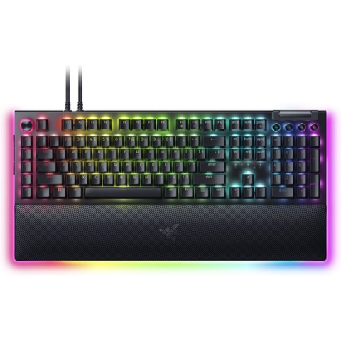 Razer BlackWidow V4 Pro - Mechanisch Gaming Toetsenbord - Green Switch - Zwart - QWERTY