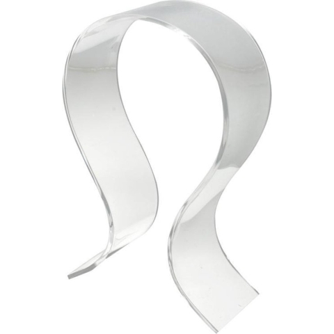 Acryl Koptelefoon Houder - Headset Houder - Hoofdtelefoon Stand / Standaard - Transparant