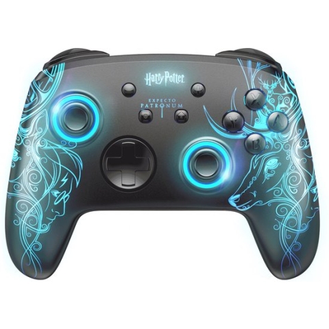 Harry Potter - Draadloze controller Geschikt voor Nintendo Switch - Afterglow Patronus model - 1M kabel