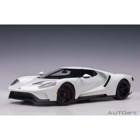 Ford GT - 2017, Frozen White - AutoArt 1/18
