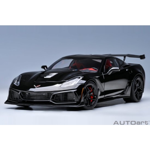 AUTOart 1/18 CHEVROLET CORVETTE C7 ZR1, Zwart