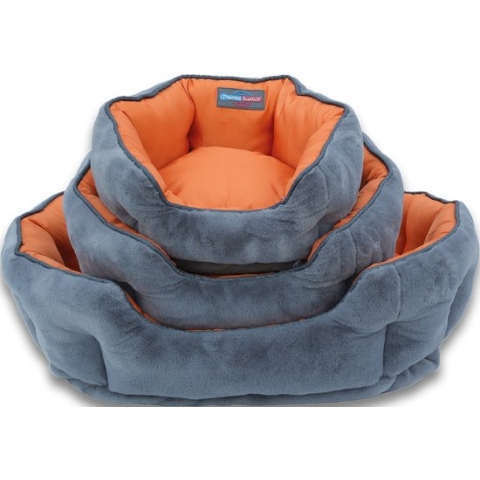 ThermoSwitch Santorini memory foam Grey/Orange XL 120x80x24 cm