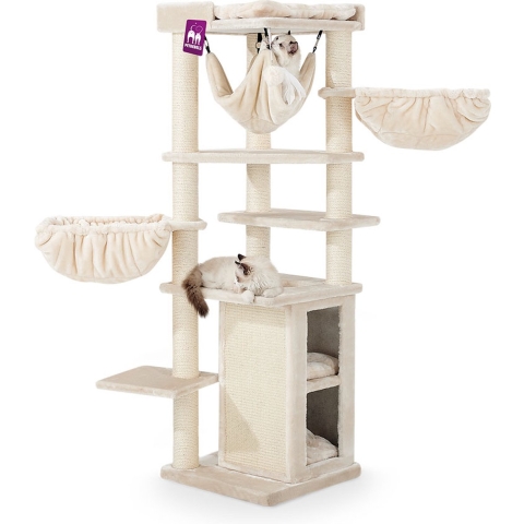 Petrebels Ramses 158 Krabpaal - Creme - Design - zeer stabiel