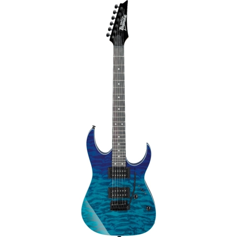 Elektrische gitaar Ibanez GRG120QASP-BGD Blue Gradation