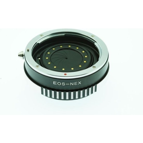 Adapter EF-NEX aperture:Canon EF Lens-Sony NEX A7 FE mount Camera