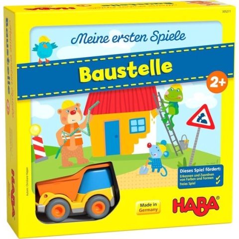 Haba Kinderspel Mijn Eerste Spellen – Bouwplaats (du)