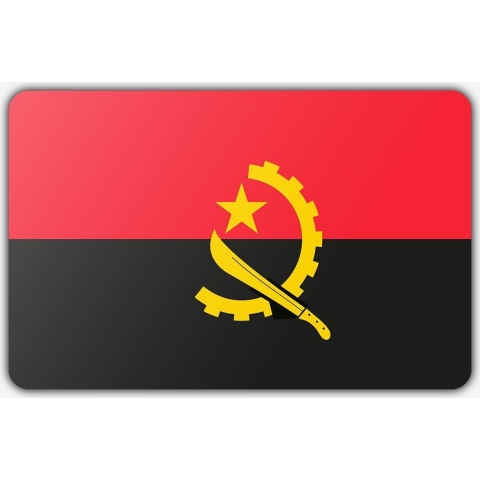 Vlag Angola - 200x300cm - Polyester