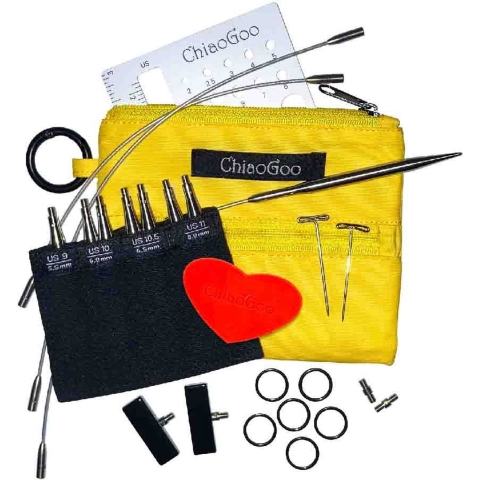 ChiaoGoo Twist Large Shorties set 8cm 5.50-8.00mm