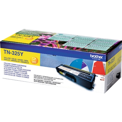 Brother TN-325Y Tonercartridge - Geel