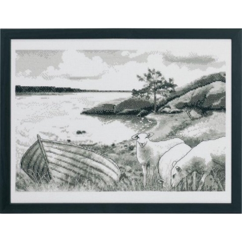 Borduurpakket Ocean - Permin