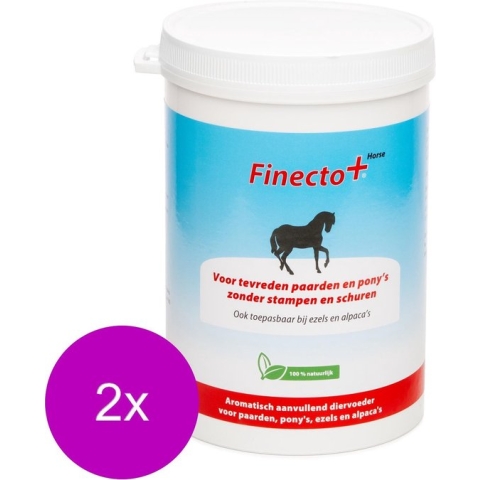 Finecto Horse - Voedingssupplement - Parasieten - 2 x 600 g