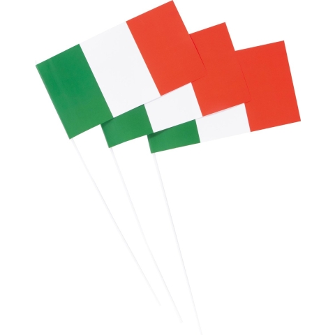 Vlaggetjes Italië van papier 1000 stuks