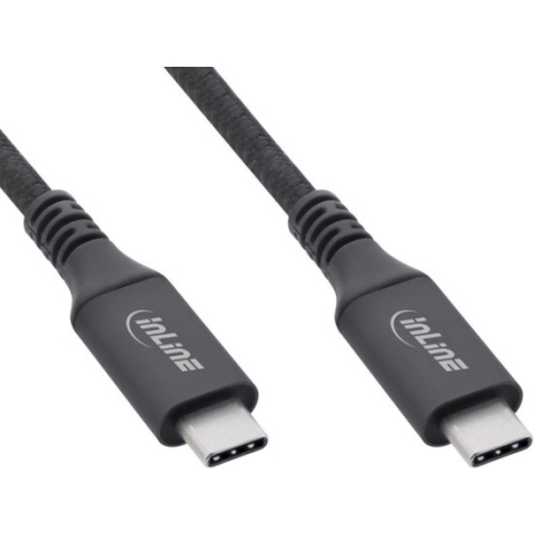 USB-C Kabel - USB 4 Gen 3x2 - 1 meter - Zwart