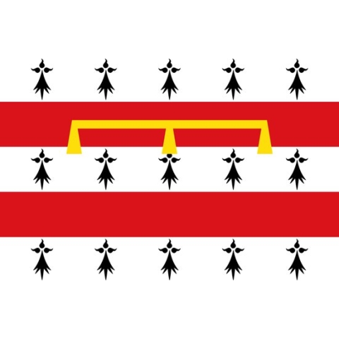 Vlag Nandrin 120x180cm