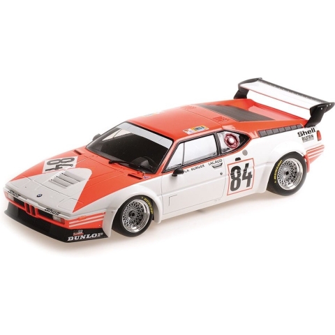 BMW M1 Equipe D. Lacaud #84 24h Le Mans 1980 - 1:18 - Minichamps
