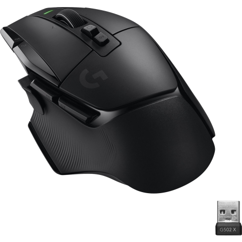 Logitech G G502 X Lightspeed muis Rechtshandig RF Draadloos Optisch 25600 DPI