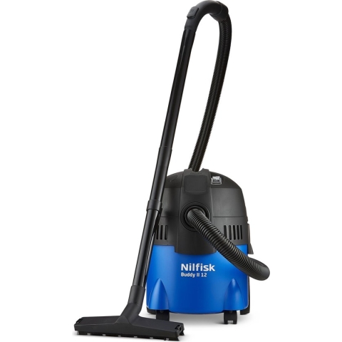 NILFISK Buddy 12 Car Edition NAT EN DROOGZUIGER BLAUW SPECIALE AUTO EDITIE 12 LITER