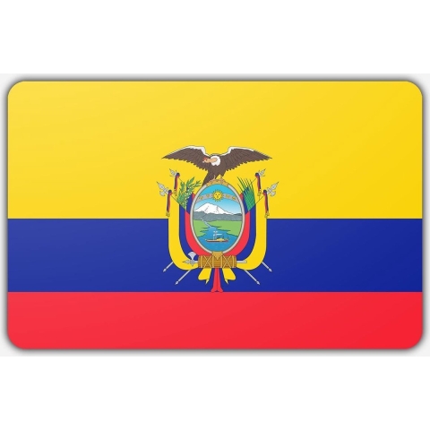 Vlag Ecuador - 150x225cm - Polyester