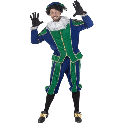 Sinterklaas | Pietenpak luxe piet | Maat 56-58 | Verkleedkleding