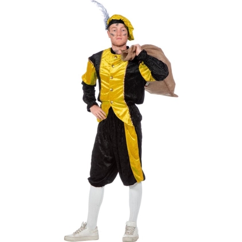 Gele Pieten kostuum budget 54 (l/xl)