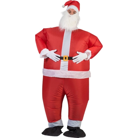 Opblaasbaar kostuum  - Verkeeldkleding -  Kerstman