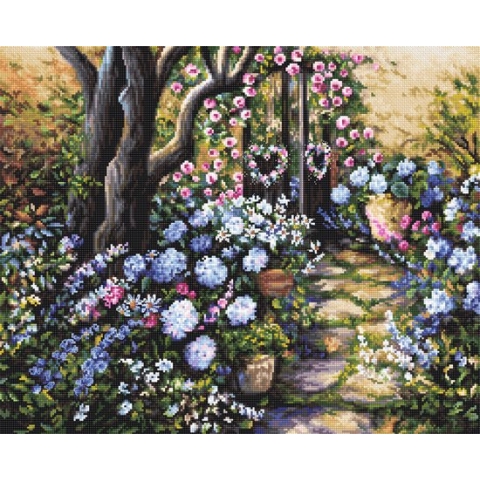 Leti Stitch Wonderland Garden borduren (pakket) 982