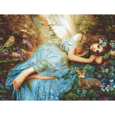 Borduurpakket Spring Fairy  van Letistitch 960