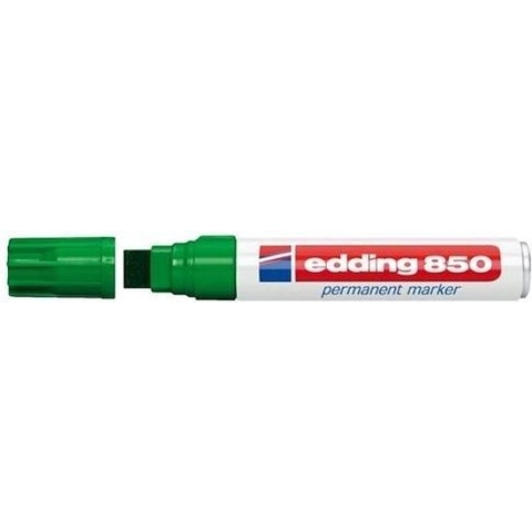 Viltstift edding 850 blok 5-18mm groen - 5 stuks