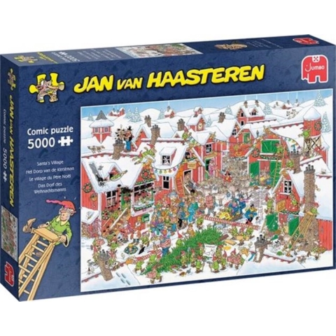 Jan van Haasteren Het dorp van de Kerstman 5000 stukjes - Legpuzzel
