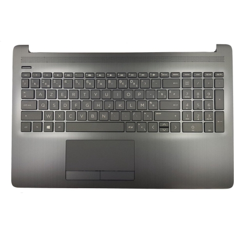Topcase incl. keyboard geschikt voor HP 15-da0118nb (Belgisch Azerty)