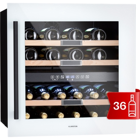 Vinsider 36 Quartz Edition wijnkoelkast 2 koelzones 5-22°C 85l