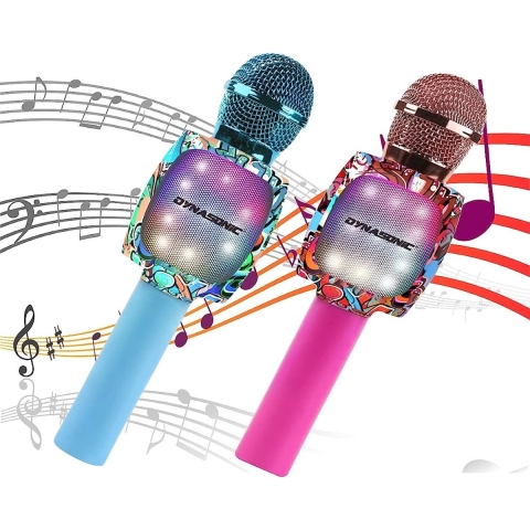 kinder microfoon / microfoon voor kinderen, speelgoed voor jongens en meisjes vanaf 4 jaar, thuis, feest, karaoke, dynamische microfoons