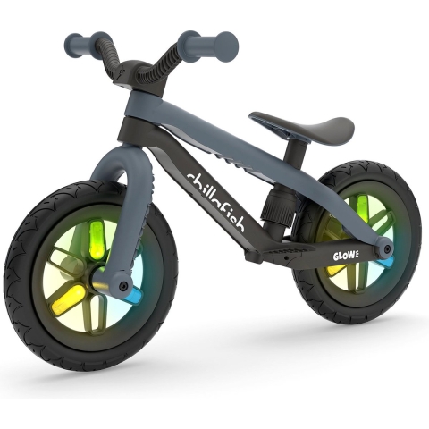 BMXie GLOW - Chillafish loopfiets met oplichtende 12 inch wielen