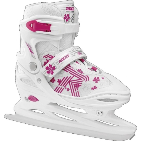 Roces Jokey Ice 3.0 Verstelbare Schaatsen Wit/roze 34-37