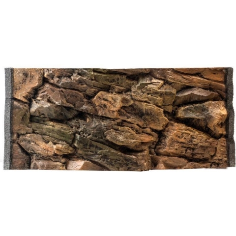 achterwand aquarium 96,5 cm polyester bruin